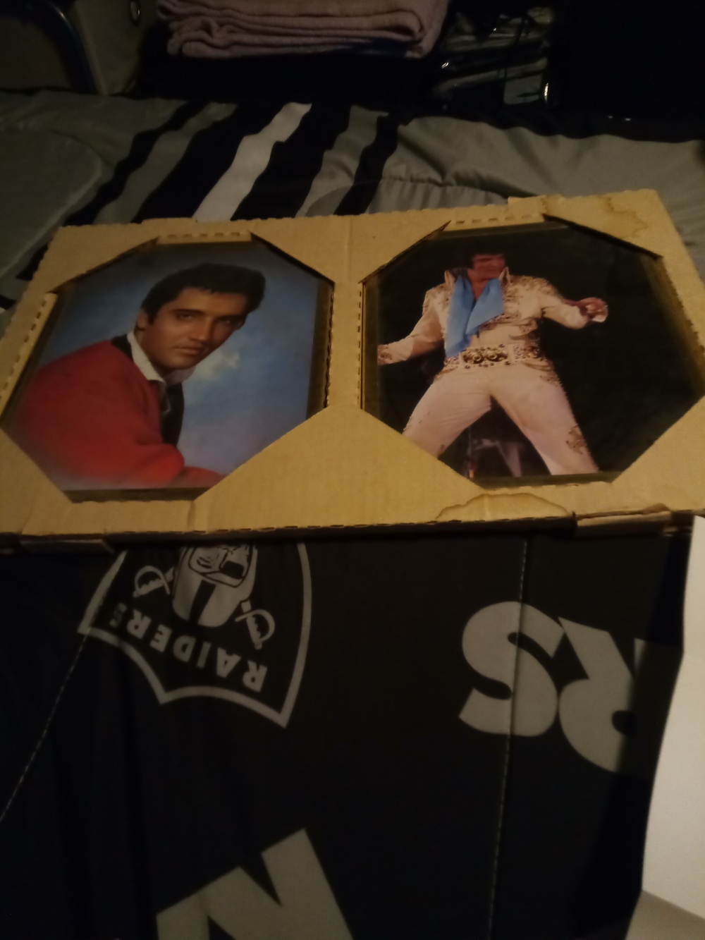 Vintage Celebrity Portrait Wall Plaques - Red, Black, Blue